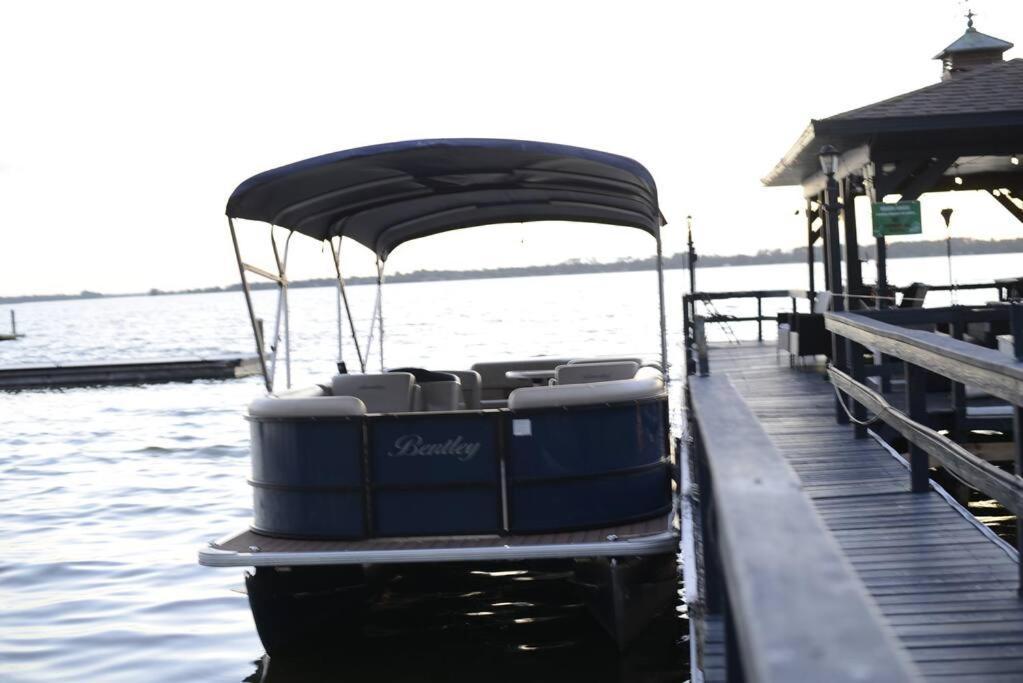 Lakefront Duplex With Pontoon Boat 2 Bedroom Home Маунт-Дора Экстерьер фото