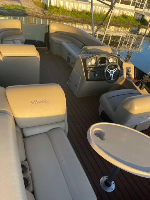 Lakefront Duplex With Pontoon Boat 2 Bedroom Home Маунт-Дора Экстерьер фото
