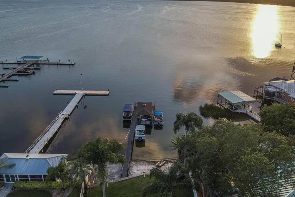 Lakefront Duplex With Pontoon Boat 2 Bedroom Home Маунт-Дора Экстерьер фото